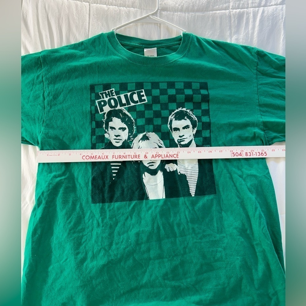 The Police 2007 Short Sleeve Crewneck‎ Graphic T-Shirt XL punk rock reggae sting - Picture 6 of 6